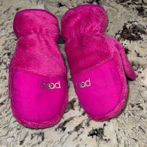 Head mittens xxs hot pink ages 1-2